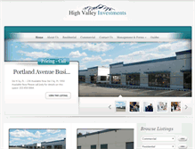 Tablet Screenshot of highvalleyinvestments.com